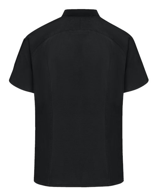 Chef Designs 051W - Black/ Black Mesh (back)