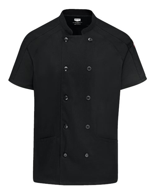 Chef Designs 051W - Black/ Black Mesh (front)