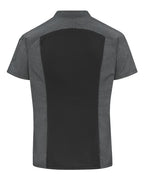 Chef Designs 051W - Charcoal Heather/ Charcoal/ Black Mesh (back)