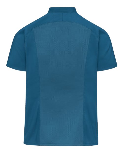 Chef Designs 051W - Teal/ Teal Mesh (back)