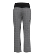 Chef Designs 0P1W - Grey/ Black Plaid (back)