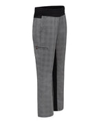 Chef Designs 0P1W - Grey/ Black Plaid (direct side)