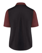 Chef Designs 501W - Merlot Heather/ Black (back)