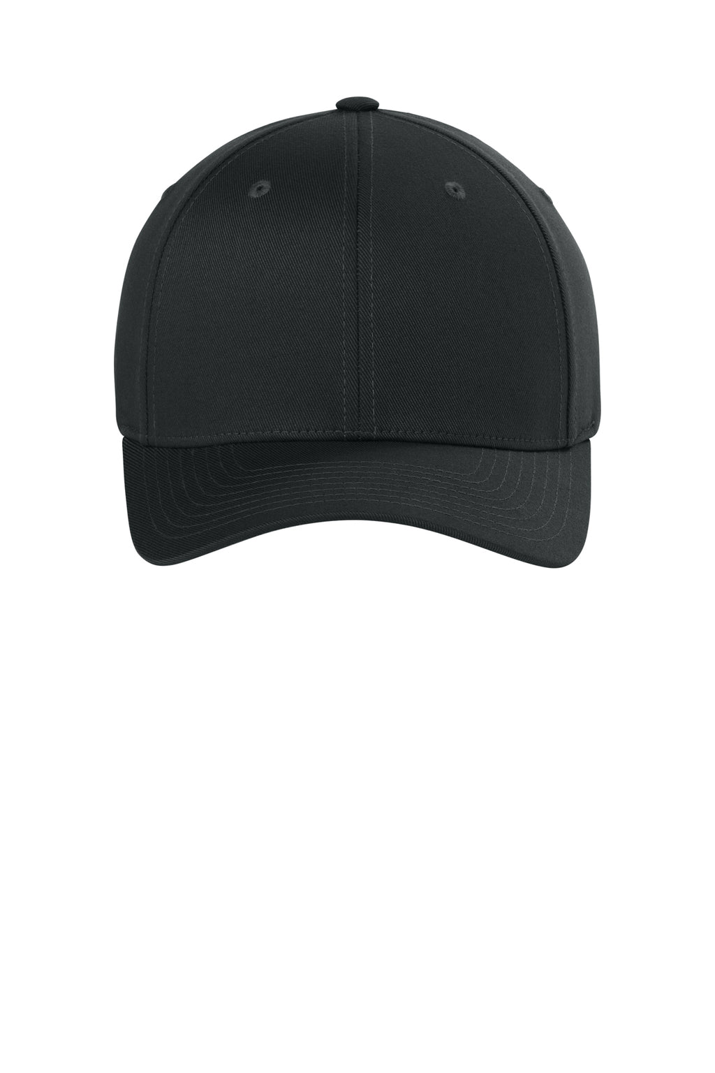 Flexfit Wooly Combed Cap - Black - Front