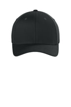 Flexfit Wooly Combed Cap - Black - Front