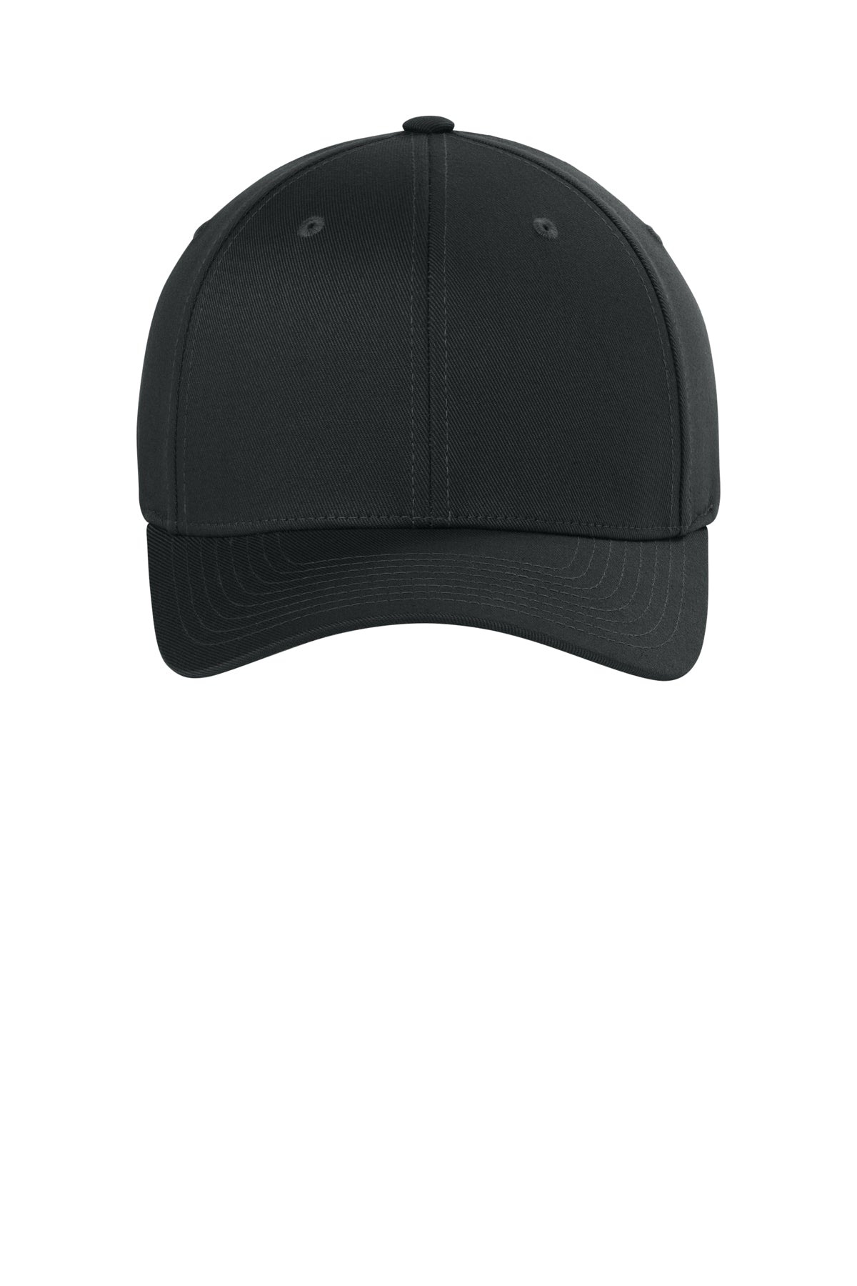 Flexfit Wooly Combed Cap - Black - Front