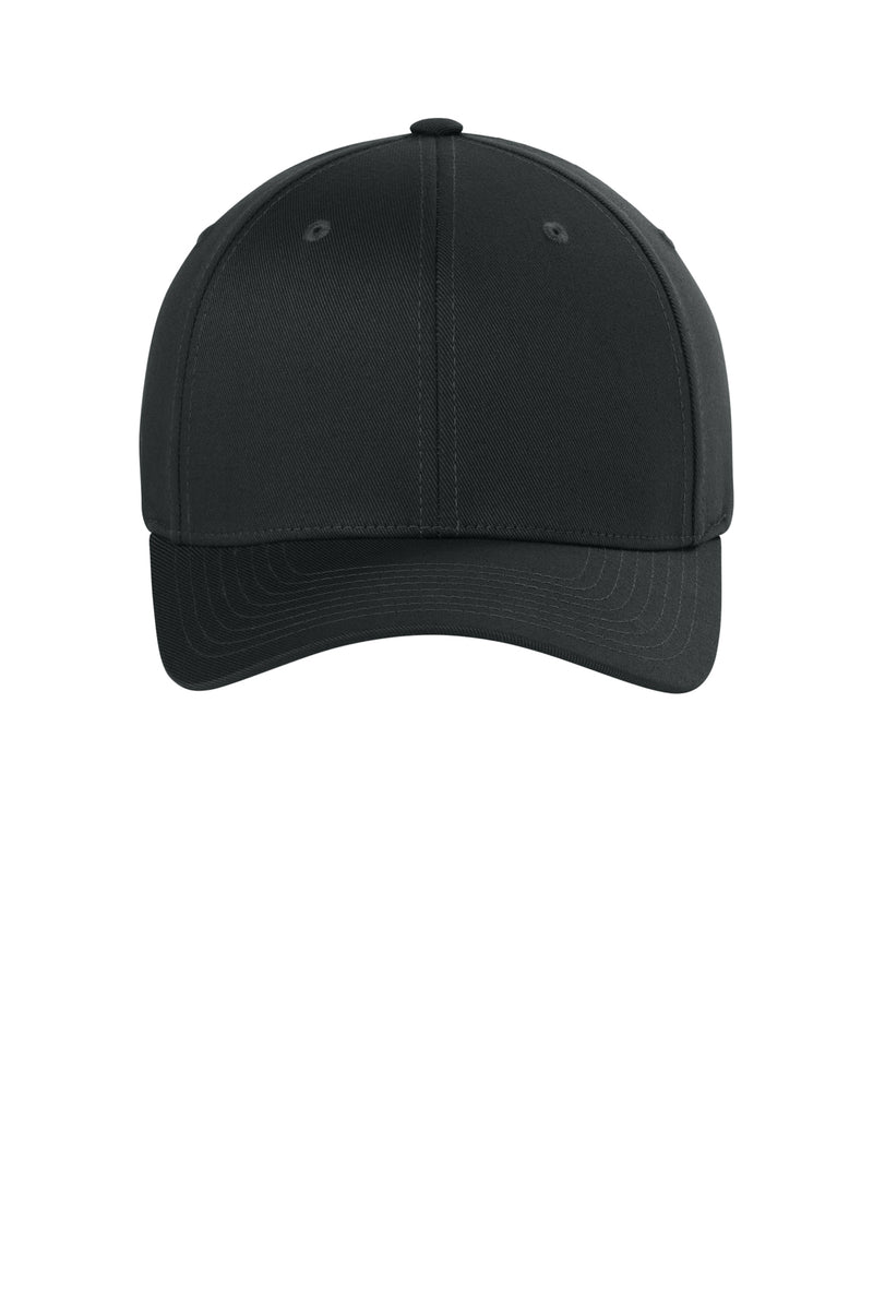 Flexfit Wooly Combed Cap - Black - Front