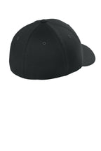 Flexfit Wooly Combed Cap - Black - Back