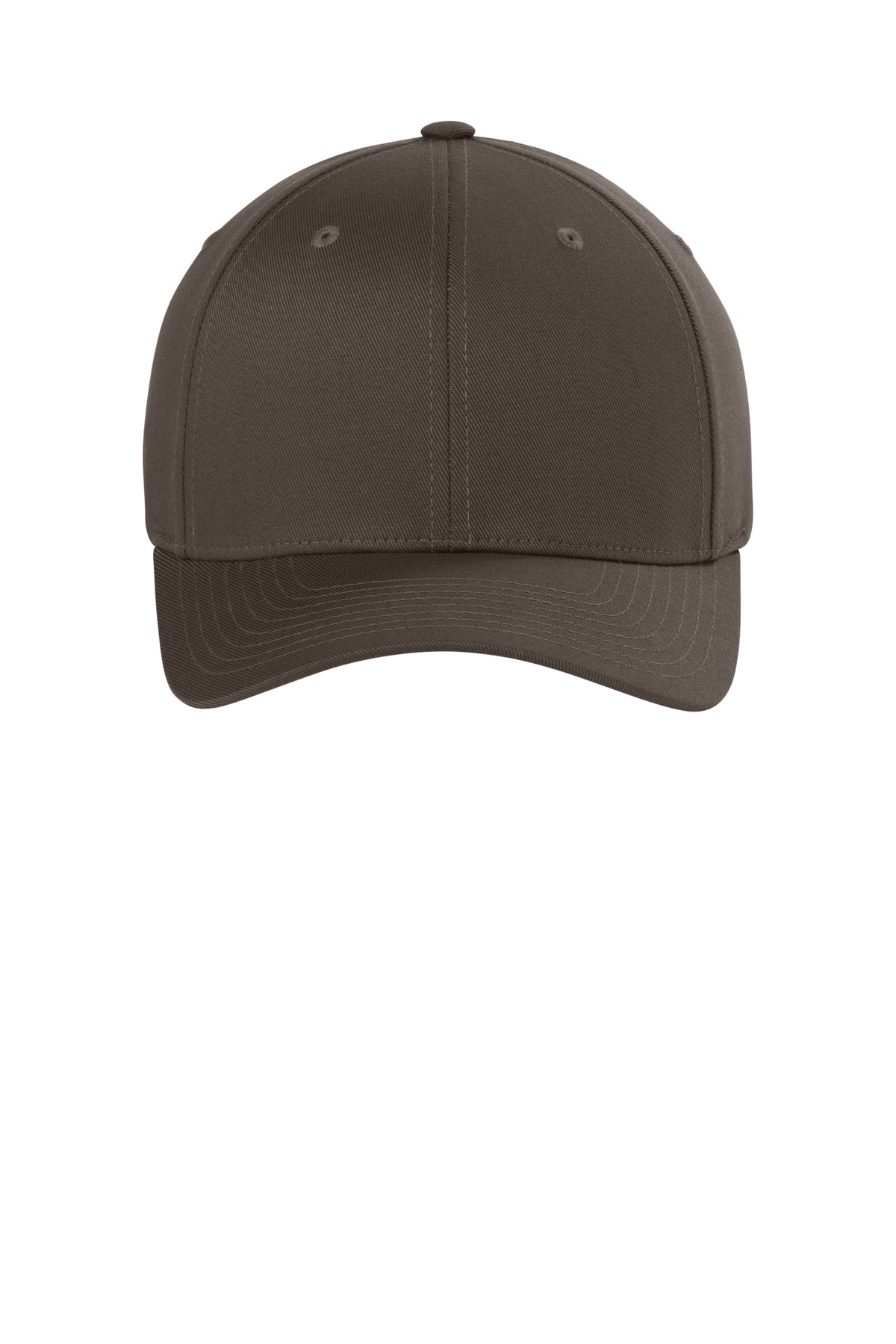 Flexfit Wooly Combed Cap - Brown - Front