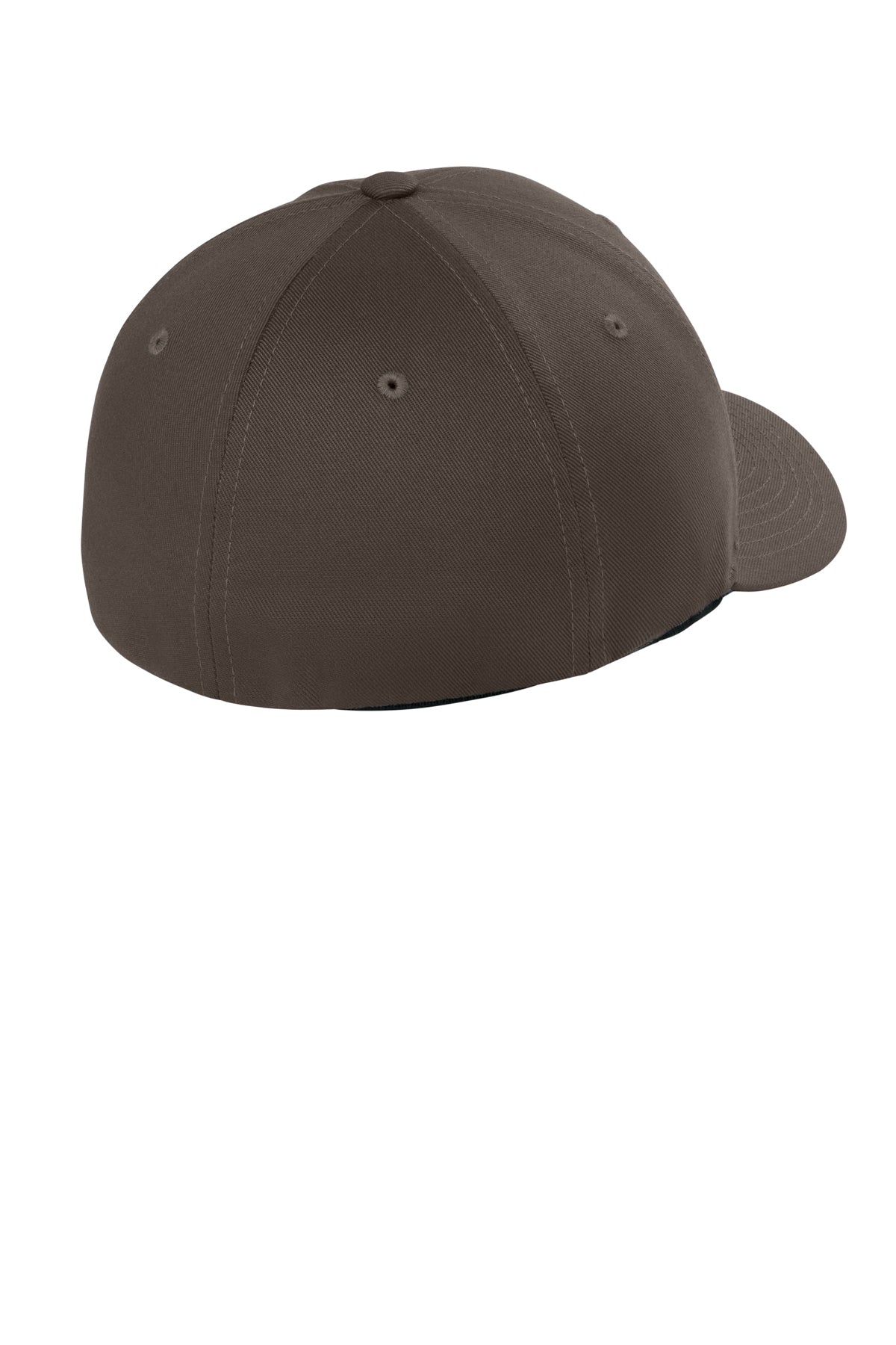 Flexfit Wooly Combed Cap - Brown - Back