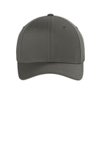 Flexfit Wooly Combed Cap - DarkGrey - Front