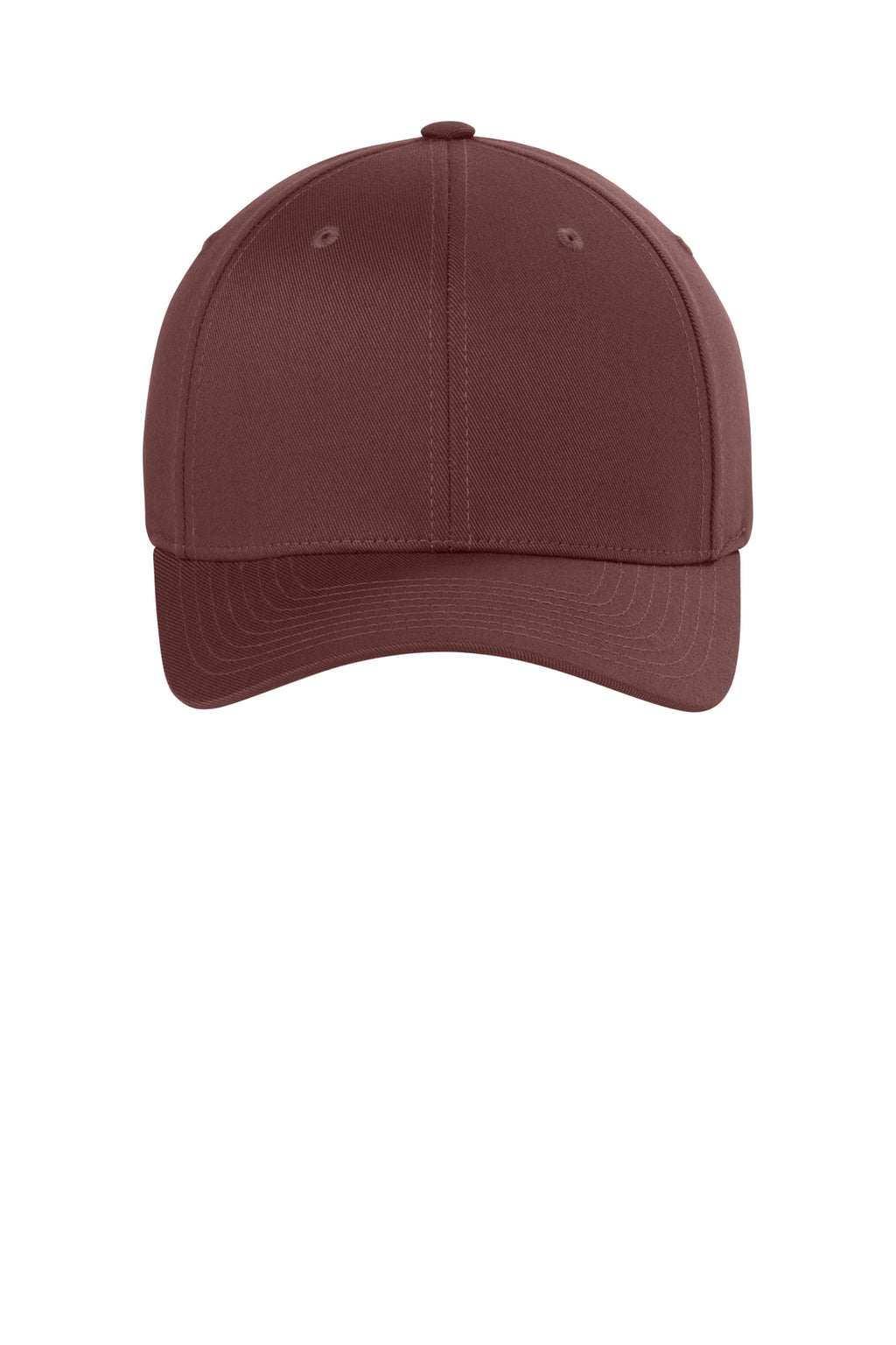 Flexfit Wooly Combed Cap - Maroon - Front