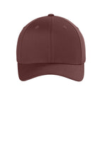 Flexfit Wooly Combed Cap - Maroon - Front