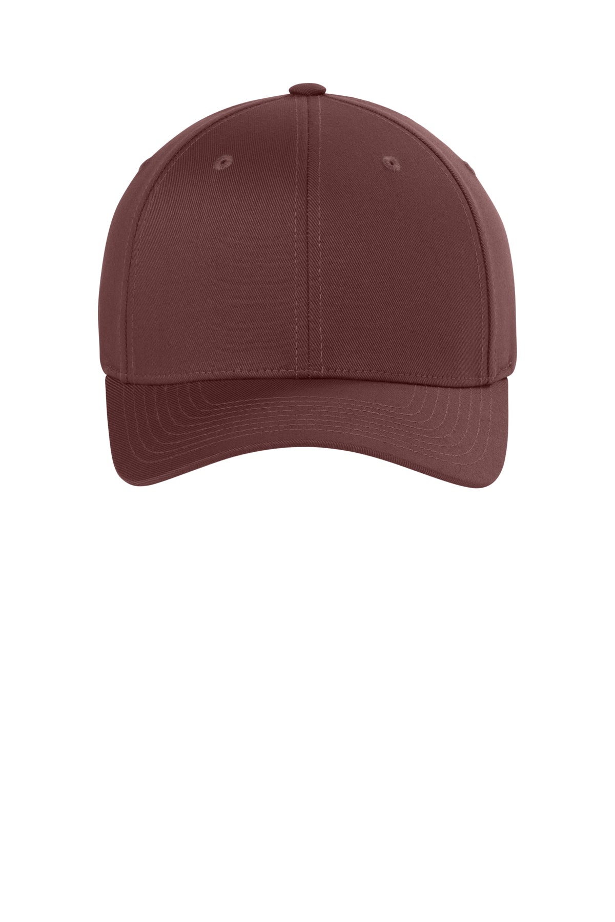 Flexfit Wooly Combed Cap - Maroon - Front