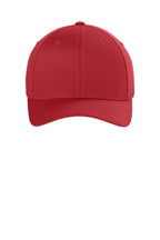 Flexfit Wooly Combed Cap - Red - Front