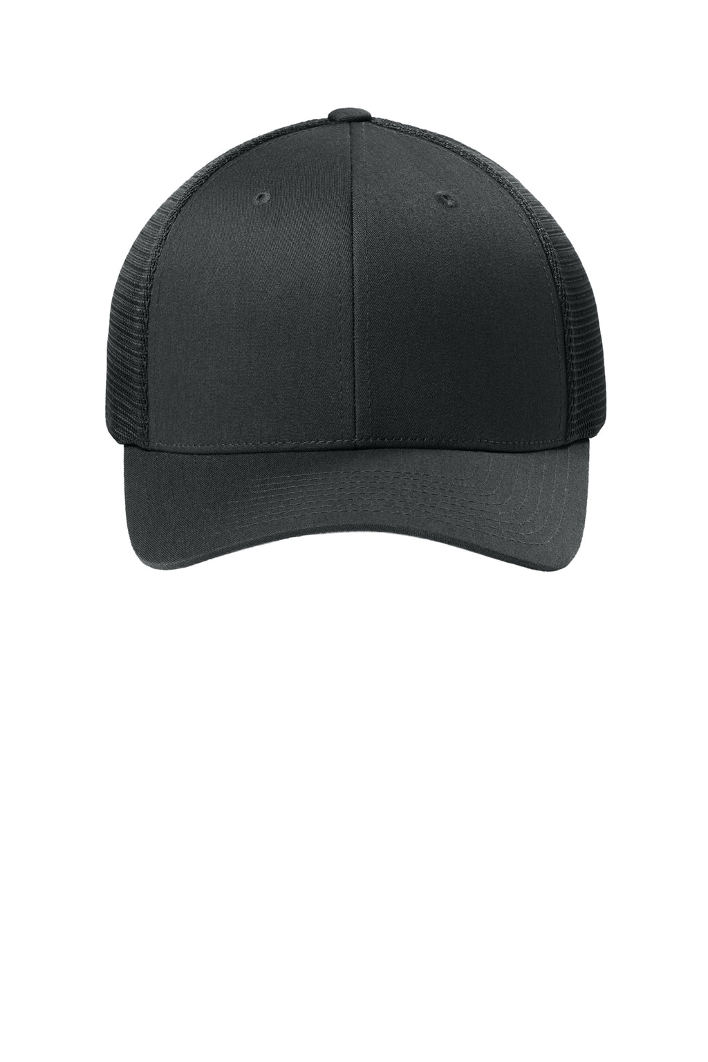 Flexfit 110 Mesh Cap - Black - Front