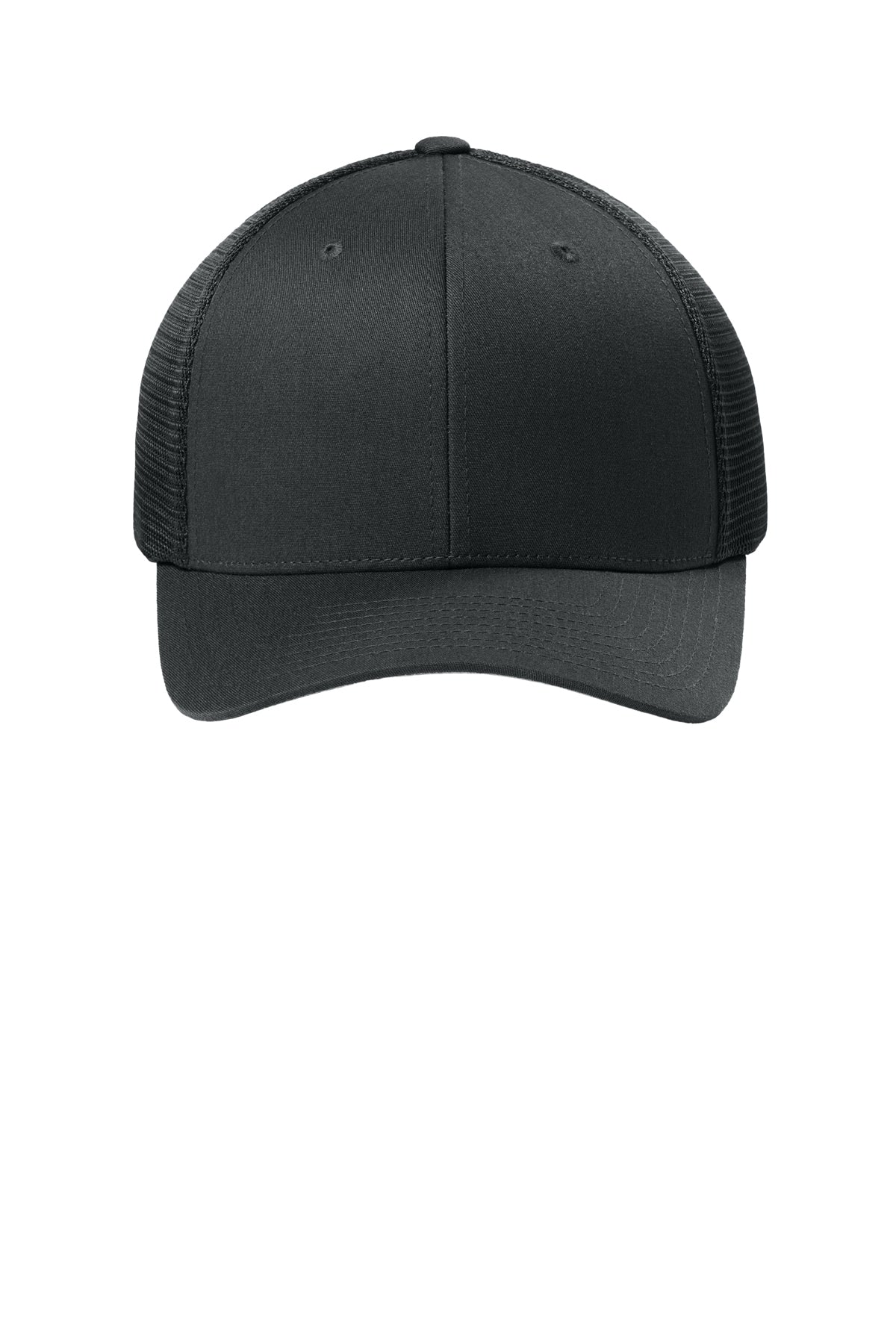 Flexfit 110 Mesh Cap - Black - Front