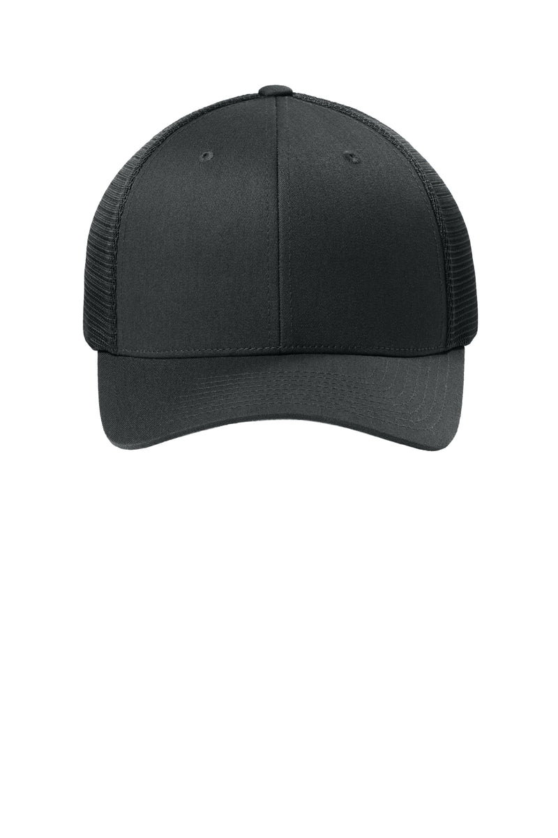 Flexfit 110 Mesh Cap - Black - Front