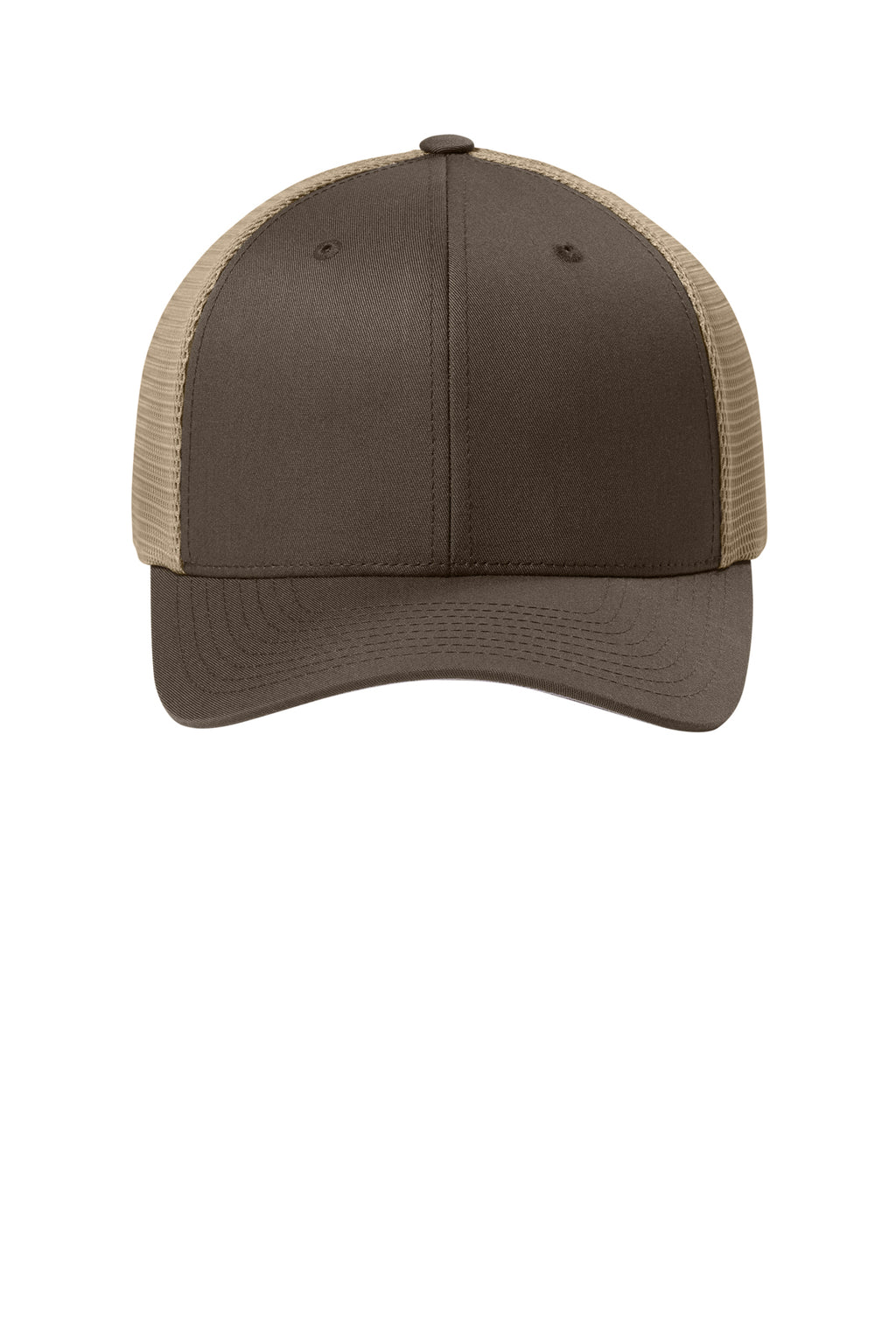 Flexfit 110 Mesh Cap - BrwnKhaki - Front