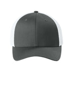 Flexfit 110 Mesh Cap - CharWhite - Front