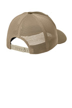 Flexfit 110 Mesh Cap - CoyBrwnKh - Back