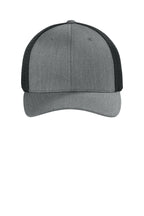 Flexfit 110 Mesh Cap - HtGreyBlk - Front