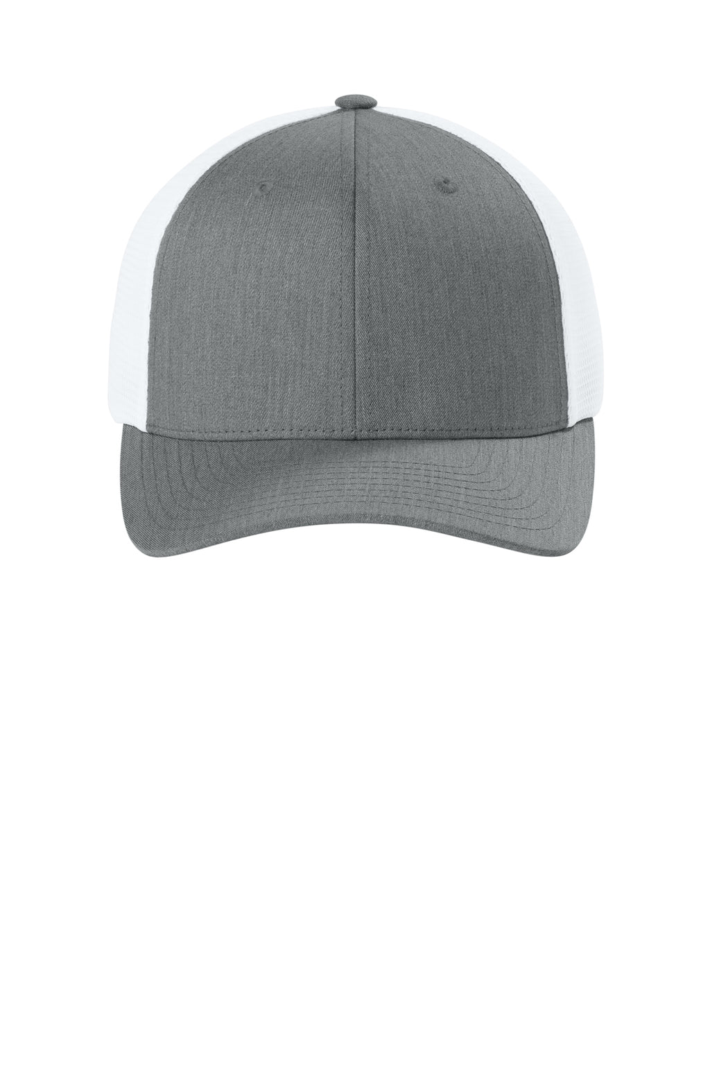 Flexfit 110 Mesh Cap - HtGyWhite - Front