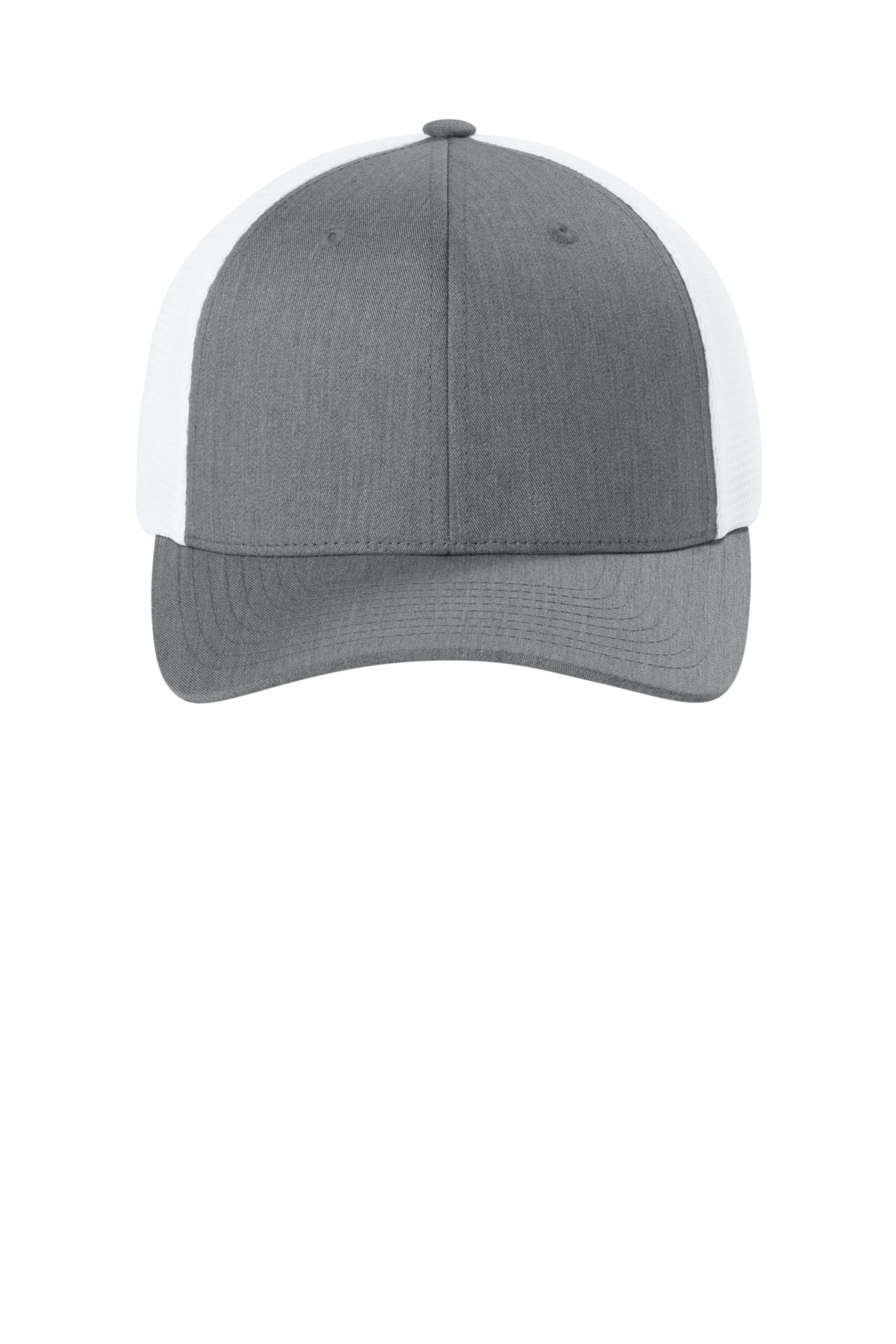 Flexfit 110 Mesh Cap - HtGyWhite - Front