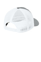 Flexfit 110 Mesh Cap - HtGyWhite - Back