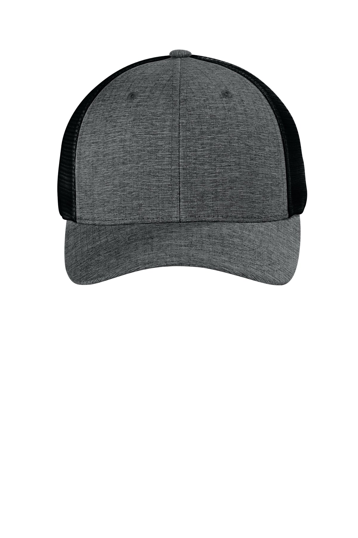 Flexfit 110 Mesh Cap - MelngeCBk - Front