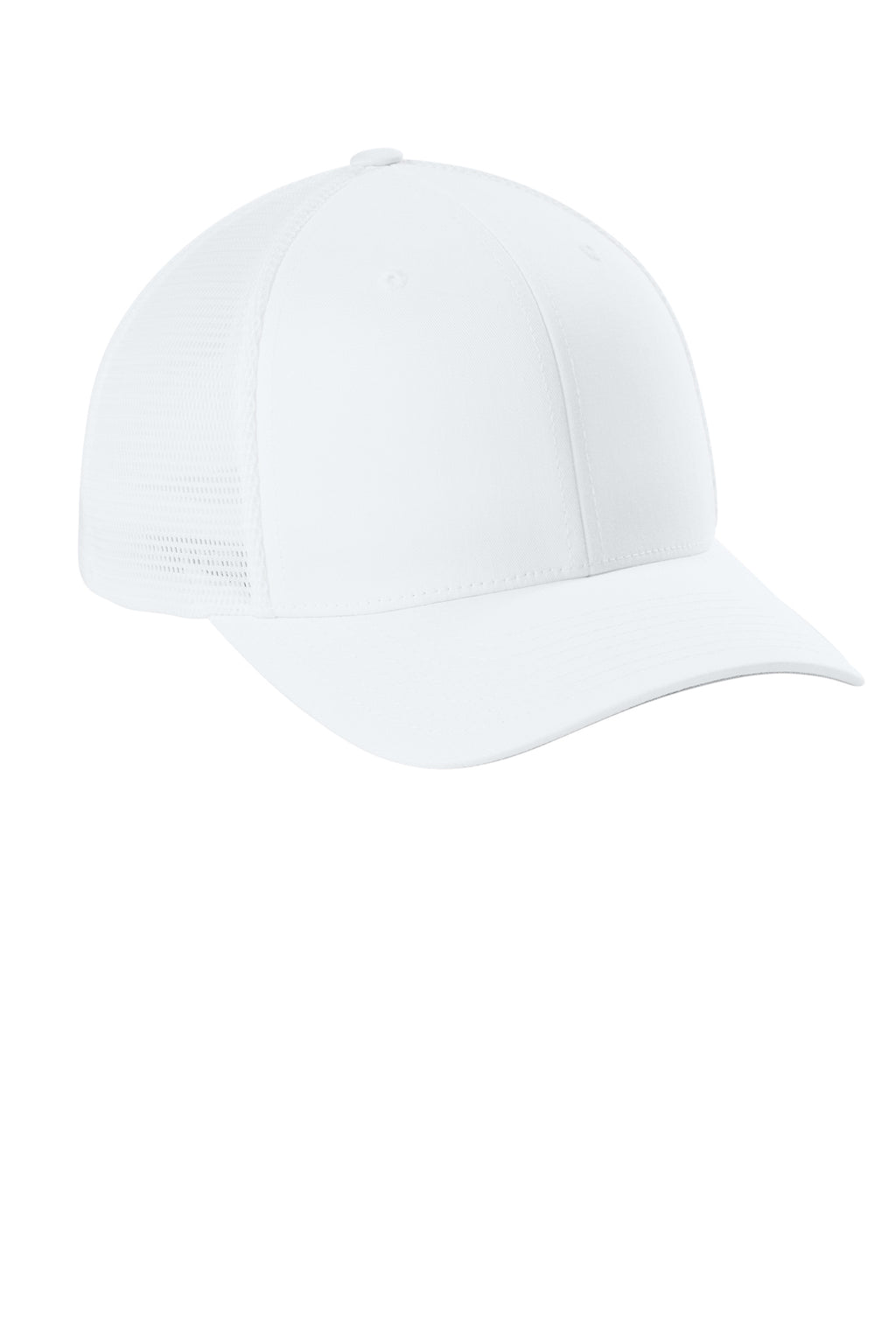 Flexfit 110 Mesh Cap - White - Front