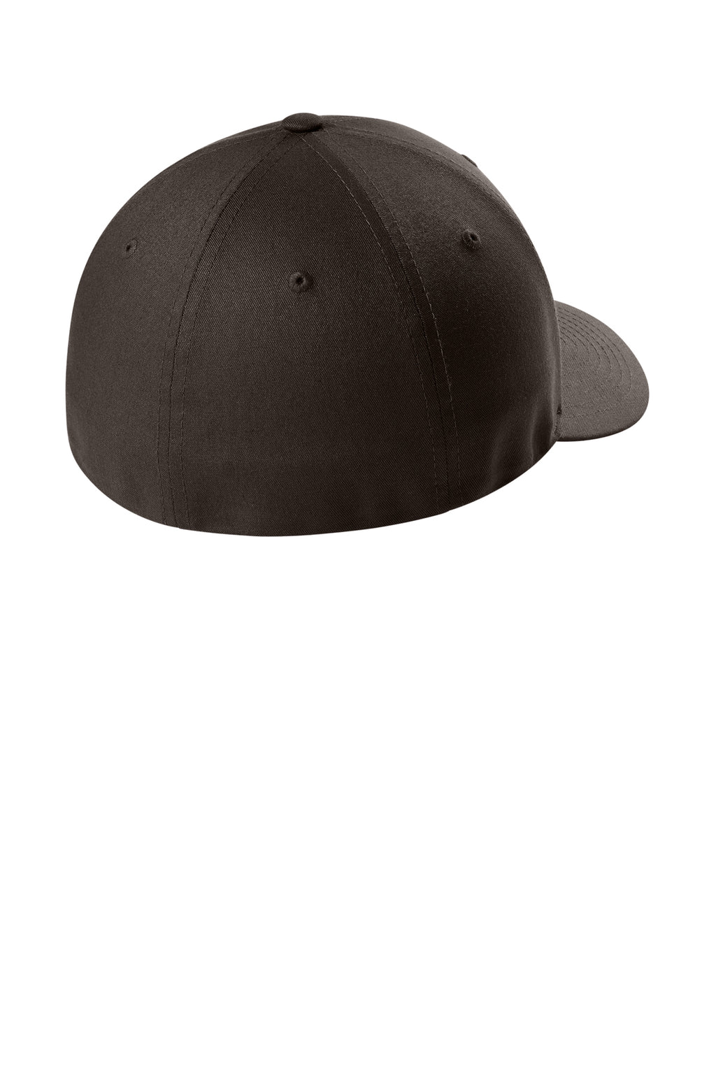 V-Flexfit Cotton Twill Cap - Brown - Back