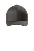 V-Flexfit Cotton Twill Cap - DarkGrey - Front