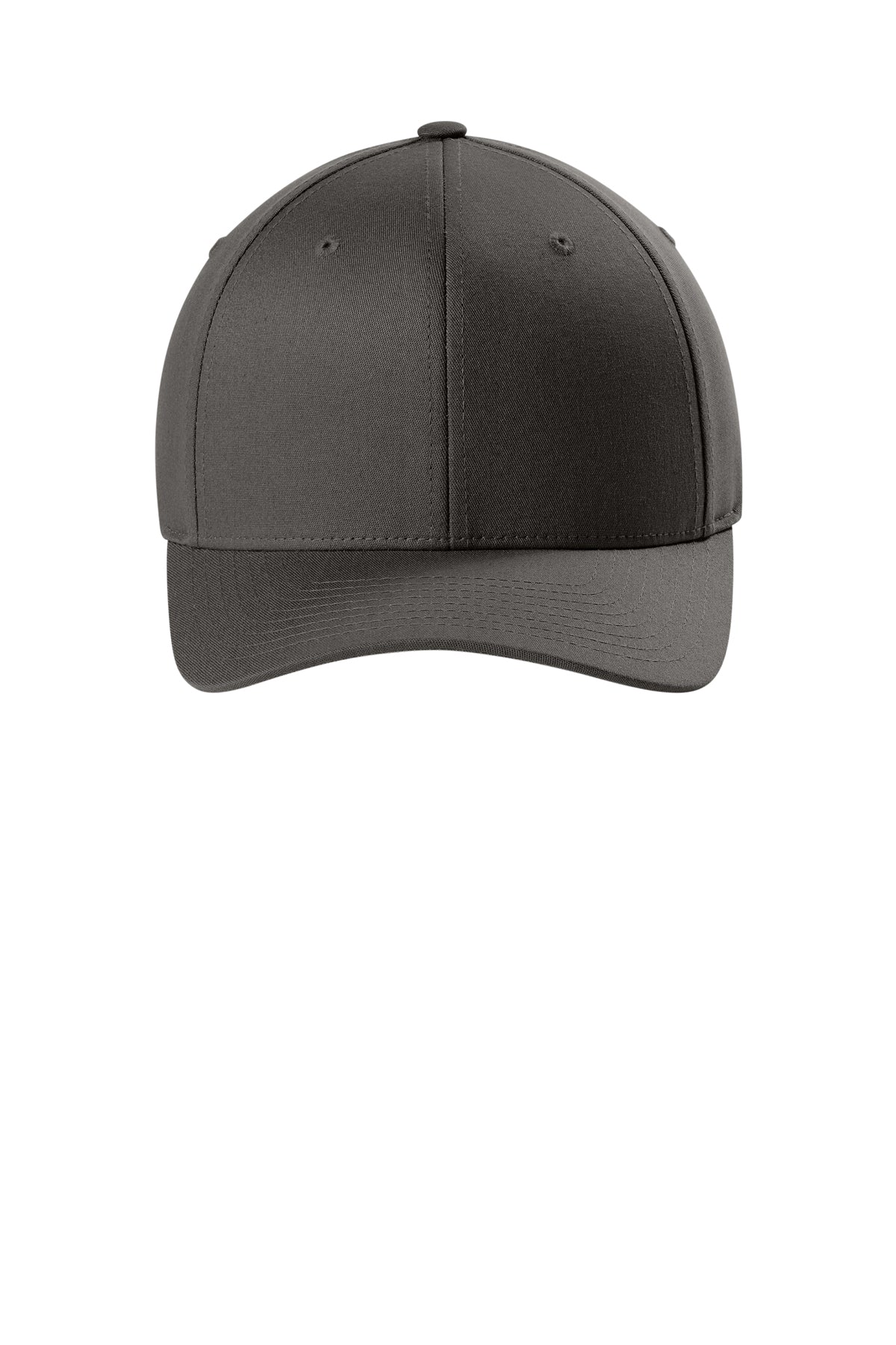 V-Flexfit Cotton Twill Cap - DarkGrey - Front