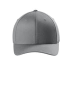 V-Flexfit Cotton Twill Cap - Grey - Front