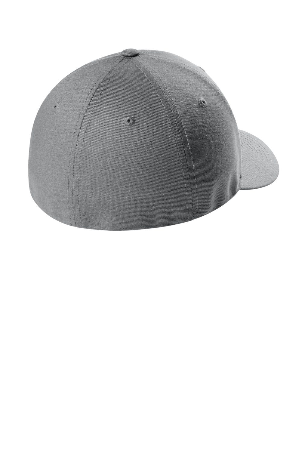 V-Flexfit Cotton Twill Cap - Grey - Back