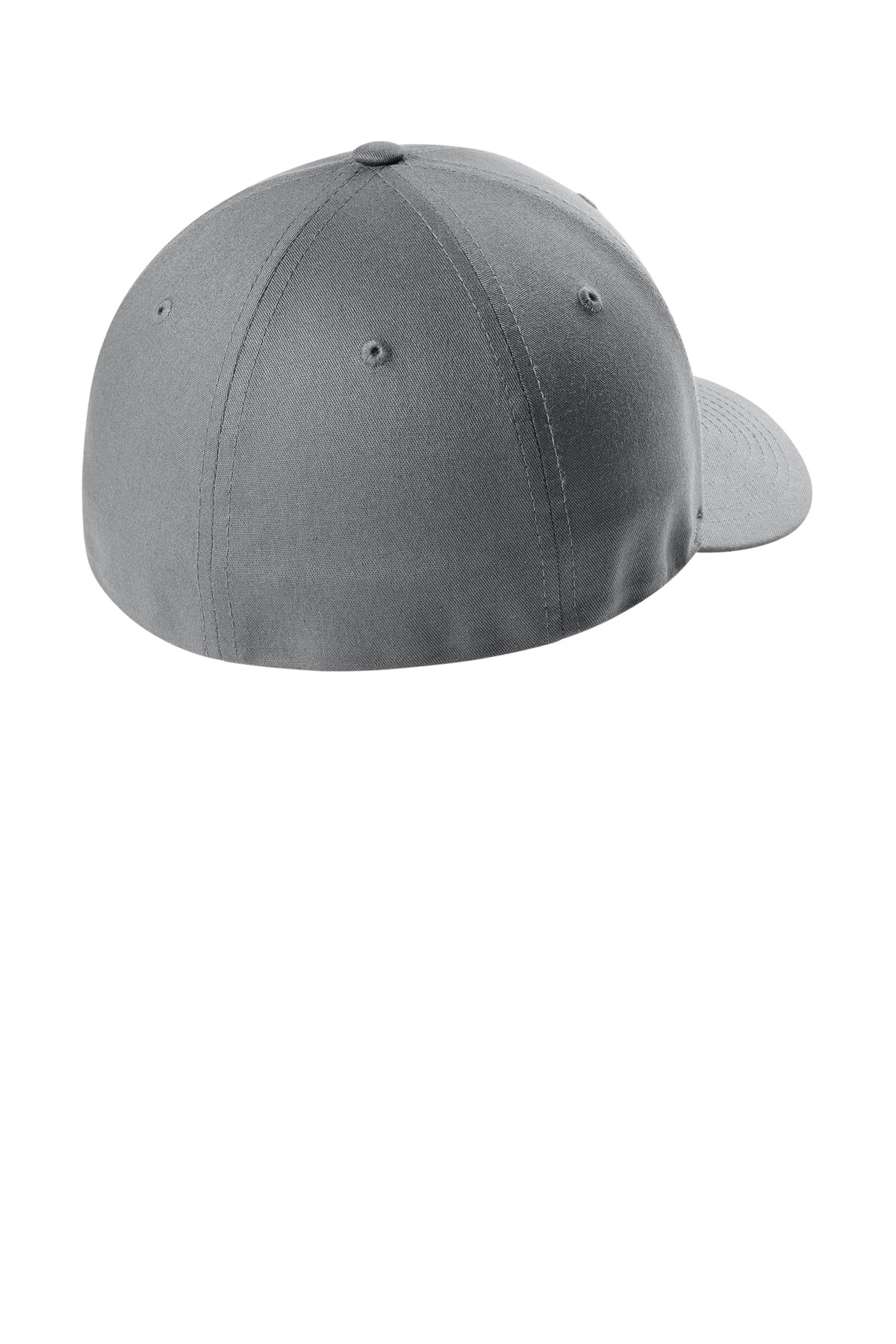 V-Flexfit Cotton Twill Cap - Grey - Back