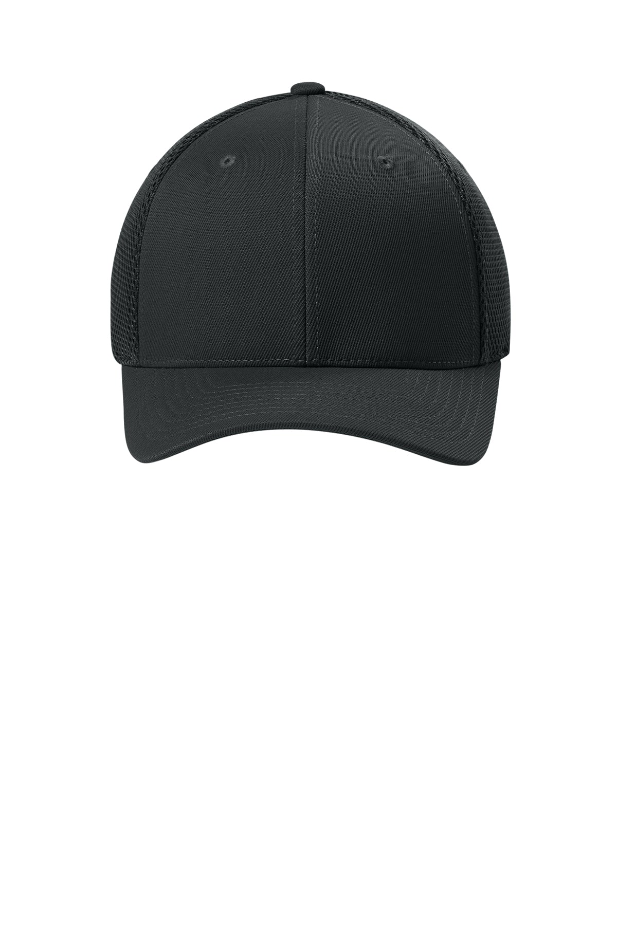 Flexfit Ultrafiber Airmesh Cap - Black - Front