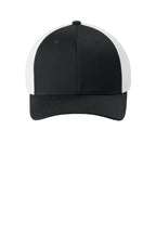 Flexfit Ultrafiber Airmesh Cap - BlkWhite - Front