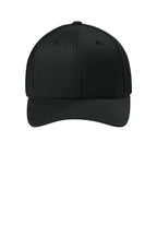 Flexfit Trucker Mesh Cap - Black - Front