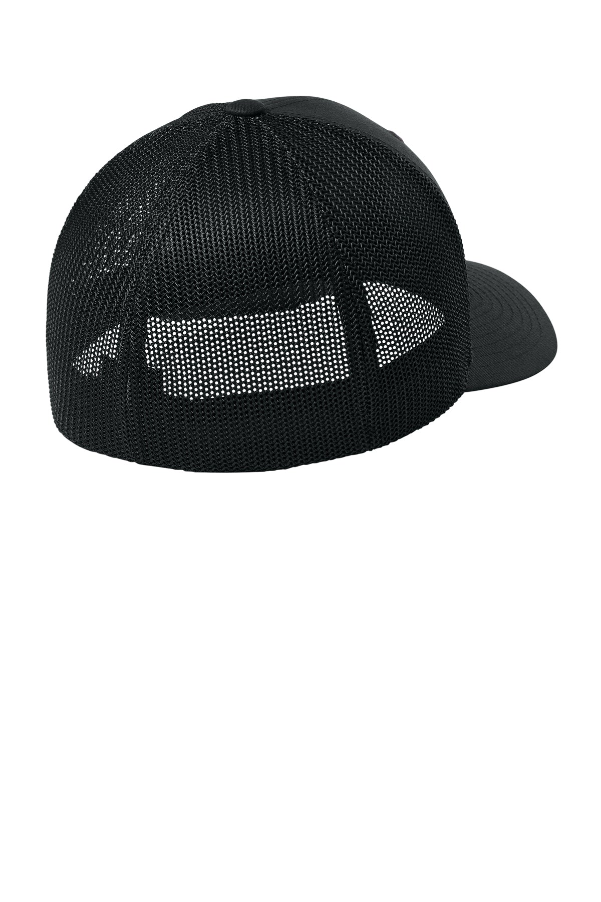 Flexfit Trucker Mesh Cap - Black - Back