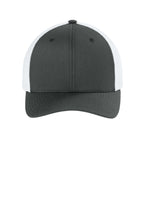 Flexfit Trucker Mesh Cap - CharWhite - Front