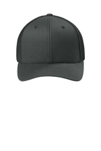 Flexfit Trucker Mesh Cap - Charcoal - Front