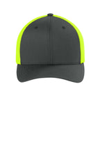 Flexfit Trucker Mesh Cap - ChrNeYllw - Front