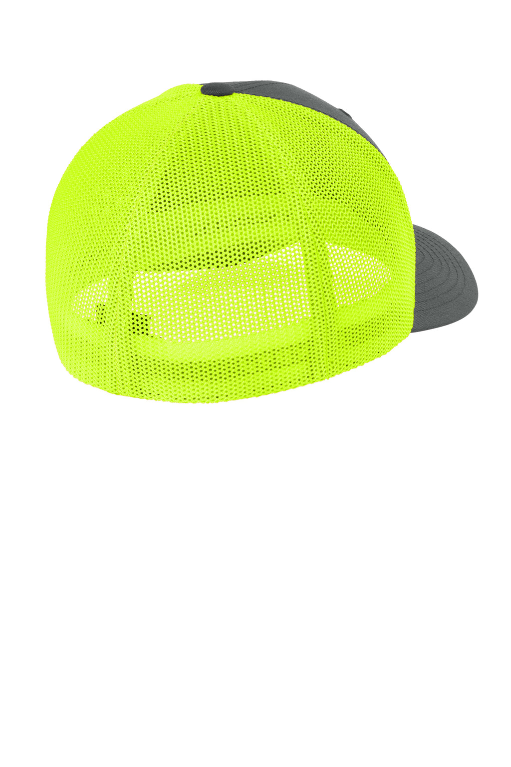 Flexfit Trucker Mesh Cap - ChrNeYllw - Back
