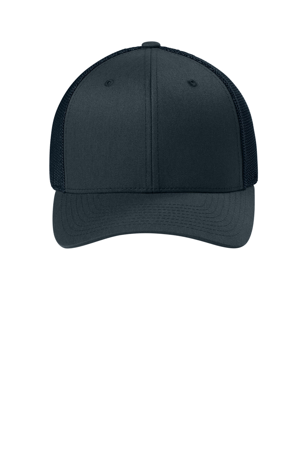 Flexfit Trucker Mesh Cap - DarkNavy - Front