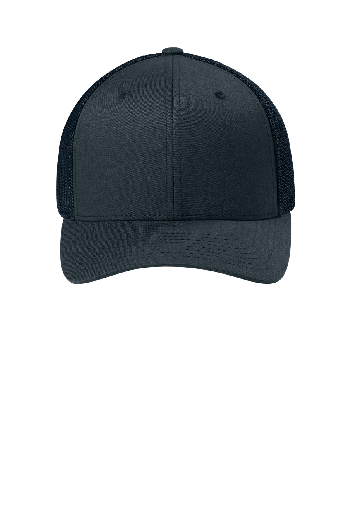 Flexfit Trucker Mesh Cap - DarkNavy - Front