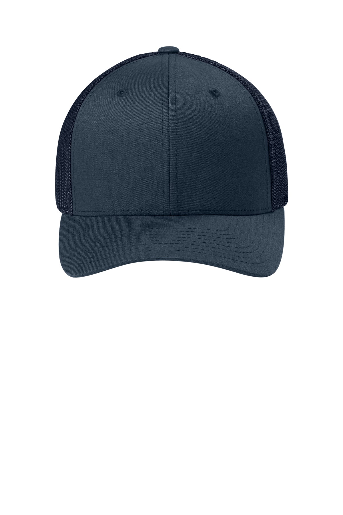 Flexfit Trucker Mesh Cap - Navy - Front