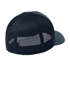 Flexfit Trucker Mesh Cap - Navy - Back