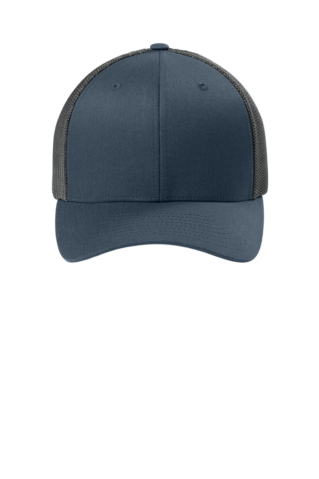 Flexfit Trucker Mesh Cap - NavyGrph - Front